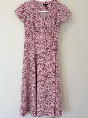 Floral Ann Taylor Wrap Dress
